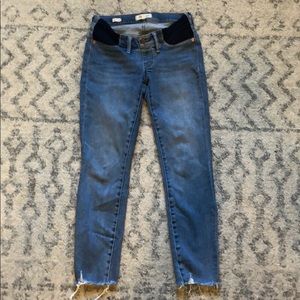 Madewell maternity jeans